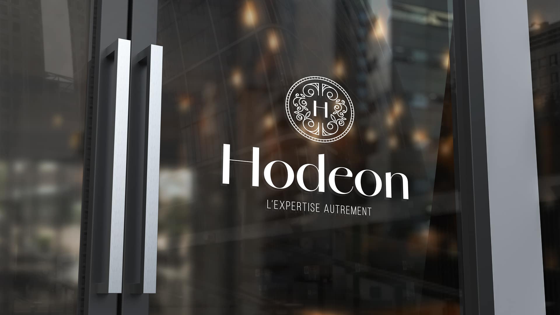 Refonte d'identité visuelle pour Hodeon par NRV, agence de graphisme à Toulouse : stratégie de branding et communication 360 réussie.