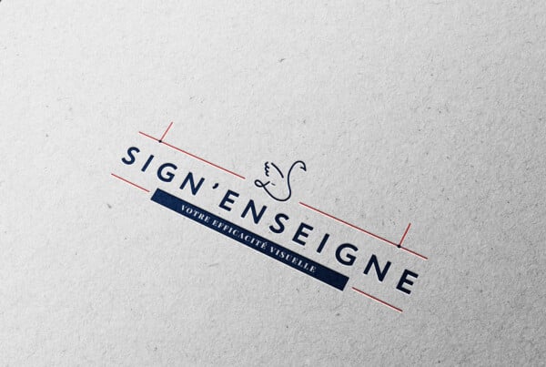 Découvrez la création de l'identité visuelle de Sign'Enseigne par NRV Toulouse, avec la création d'un nouveau logo.