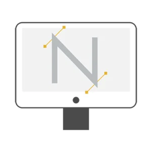 nrv identité & creation motion design logo