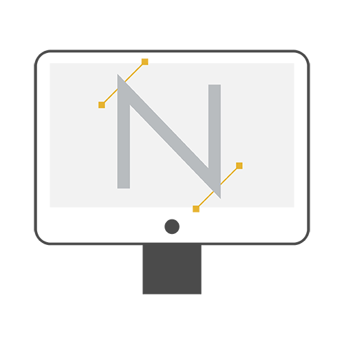 nrv identité & creation motion design logo