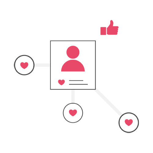 nrv picto réseaux sociaux et influence partenariat influenceur