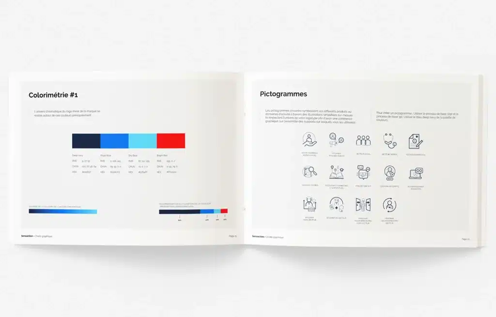 network reach visibility charte graphique04 Sensaction