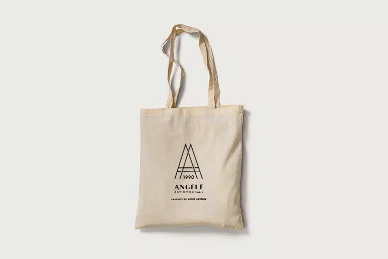 network reach visibility mockup tote bag